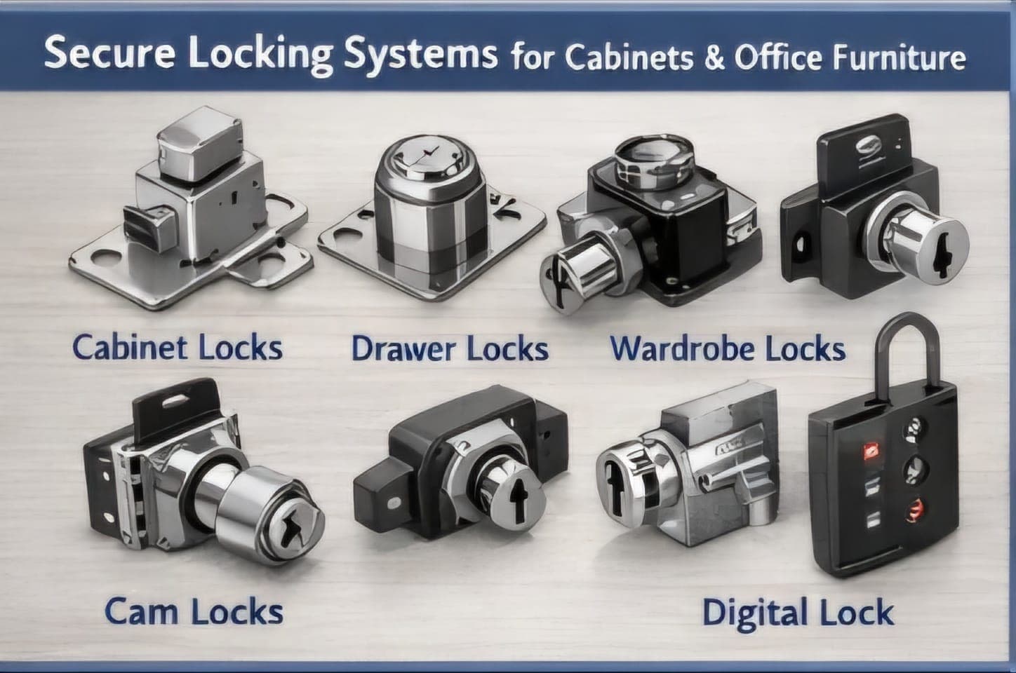Furniture Locks & Security Fittings